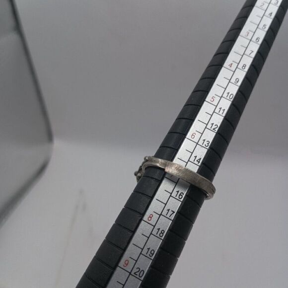 Vintage Antique Ornate Filigree Dome Ball Button Ring Adjustable Bypass Size 7 - Picture 7 of 8